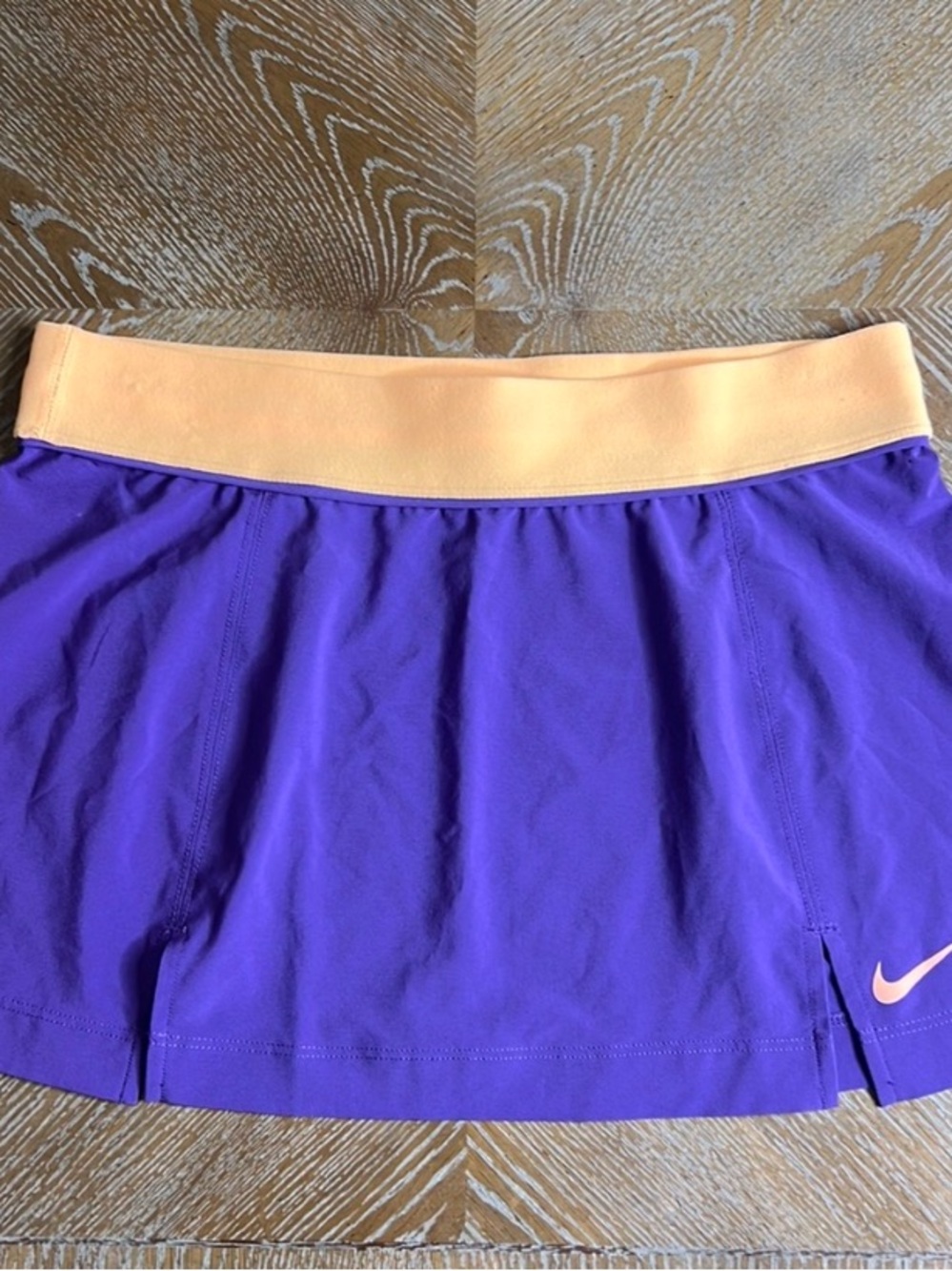 NIKE Purple/Orange Tennis Skirt M